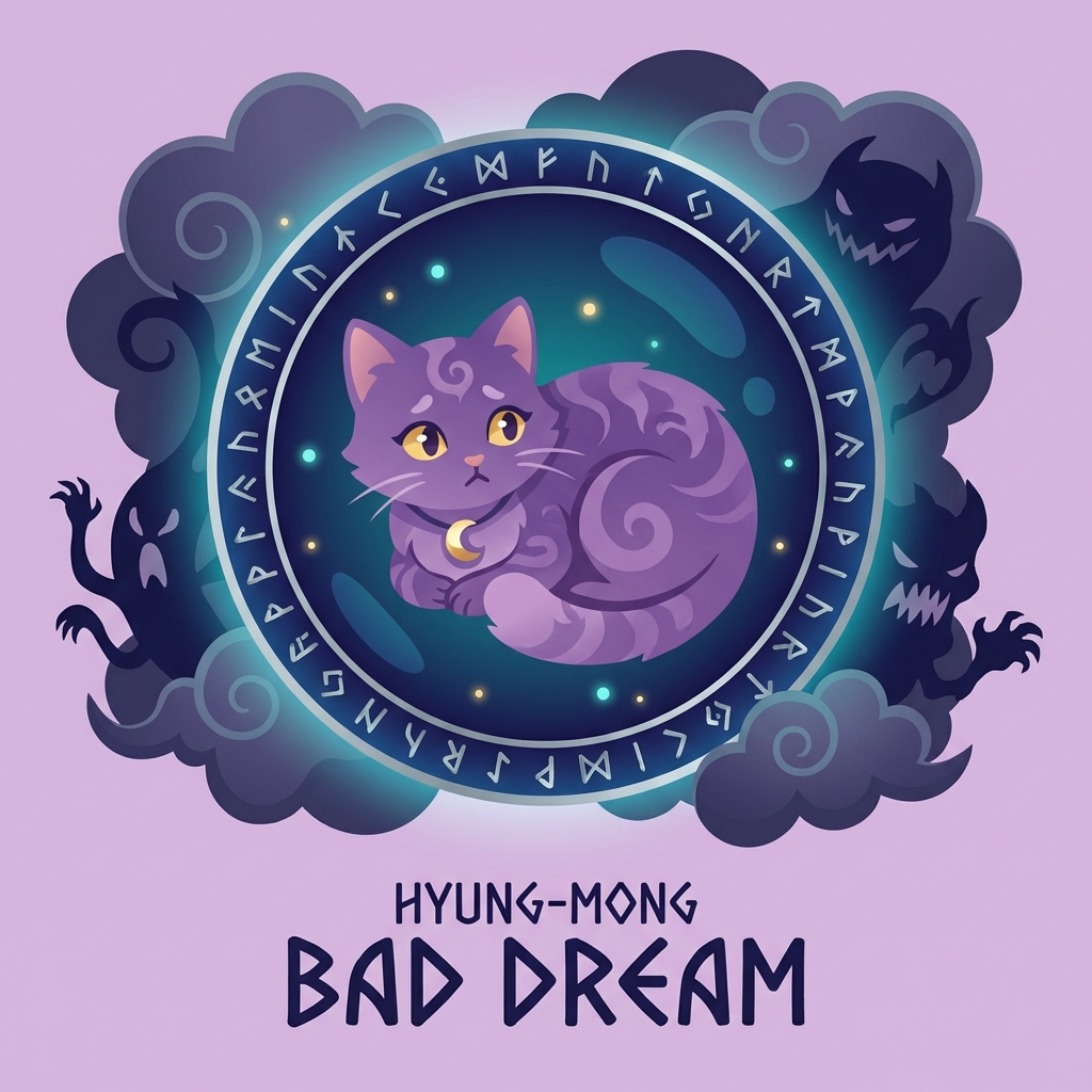 독거미가 내 길을 방해하는 꿈 - 흉몽 꿈해몽 이미지